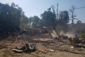 Rozbiórka Kępy Mieszczańskiej we Wrocławiu