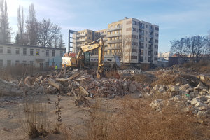 Rozbiórka Kępy Mieszczańskiej we Wrocławiu