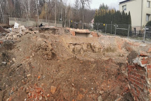 Rozbiórka w Obornikach Śląskich