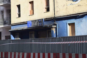 Wyburzenie kina Polonia przy ul. Żeromskiego we Wrocławiu