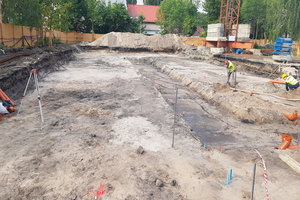 Wykop przy ul. Sołtysowickiej we Wrocławiu
